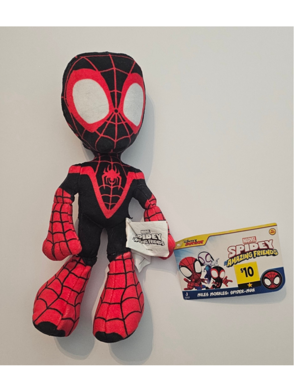 Marvel Spidey and His Amazing Friends Miles Morales Plush Toy One Size